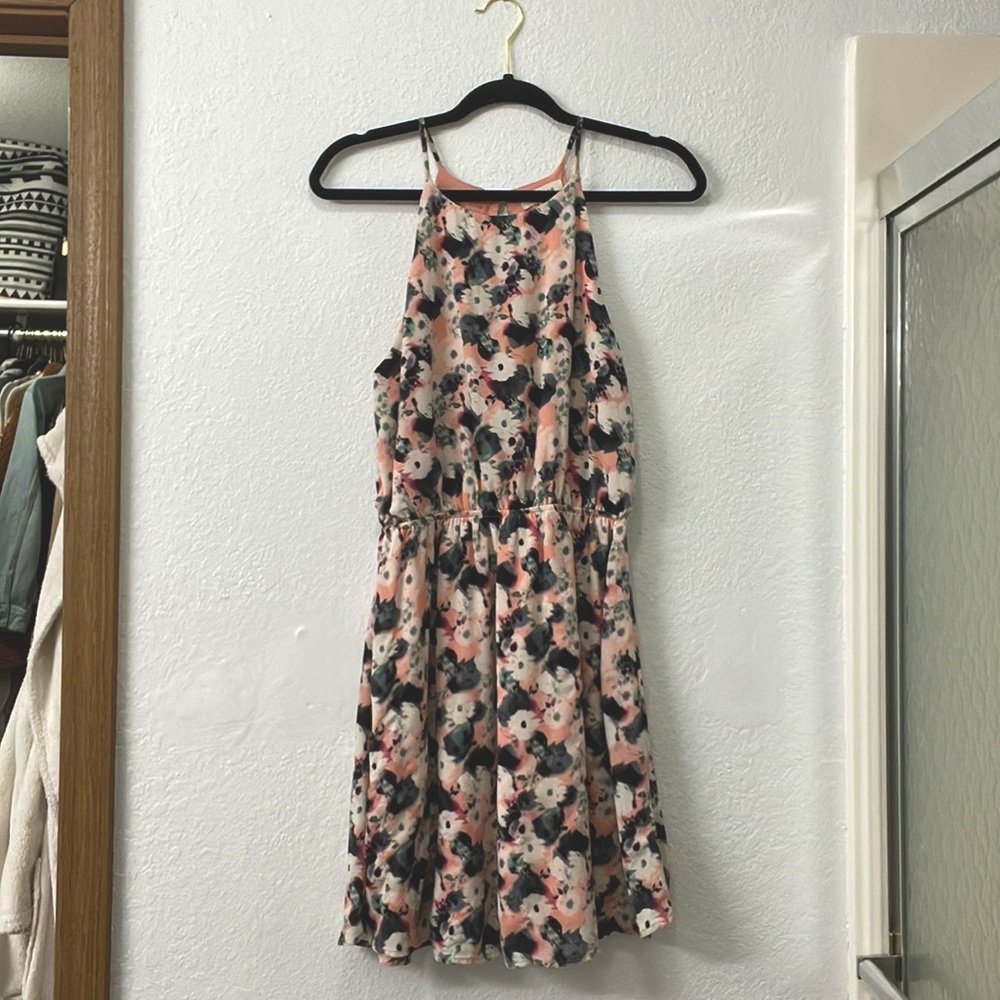 ☀️ Floral Pink Sun Dress 🌻